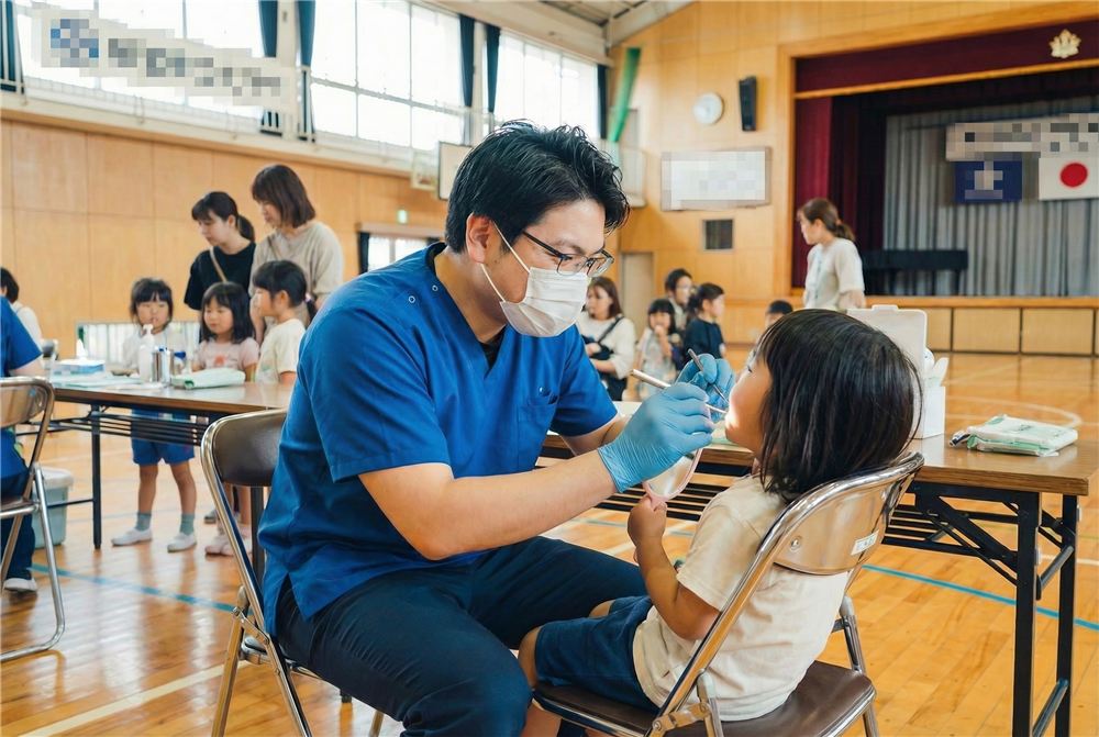 地域健診の様子
