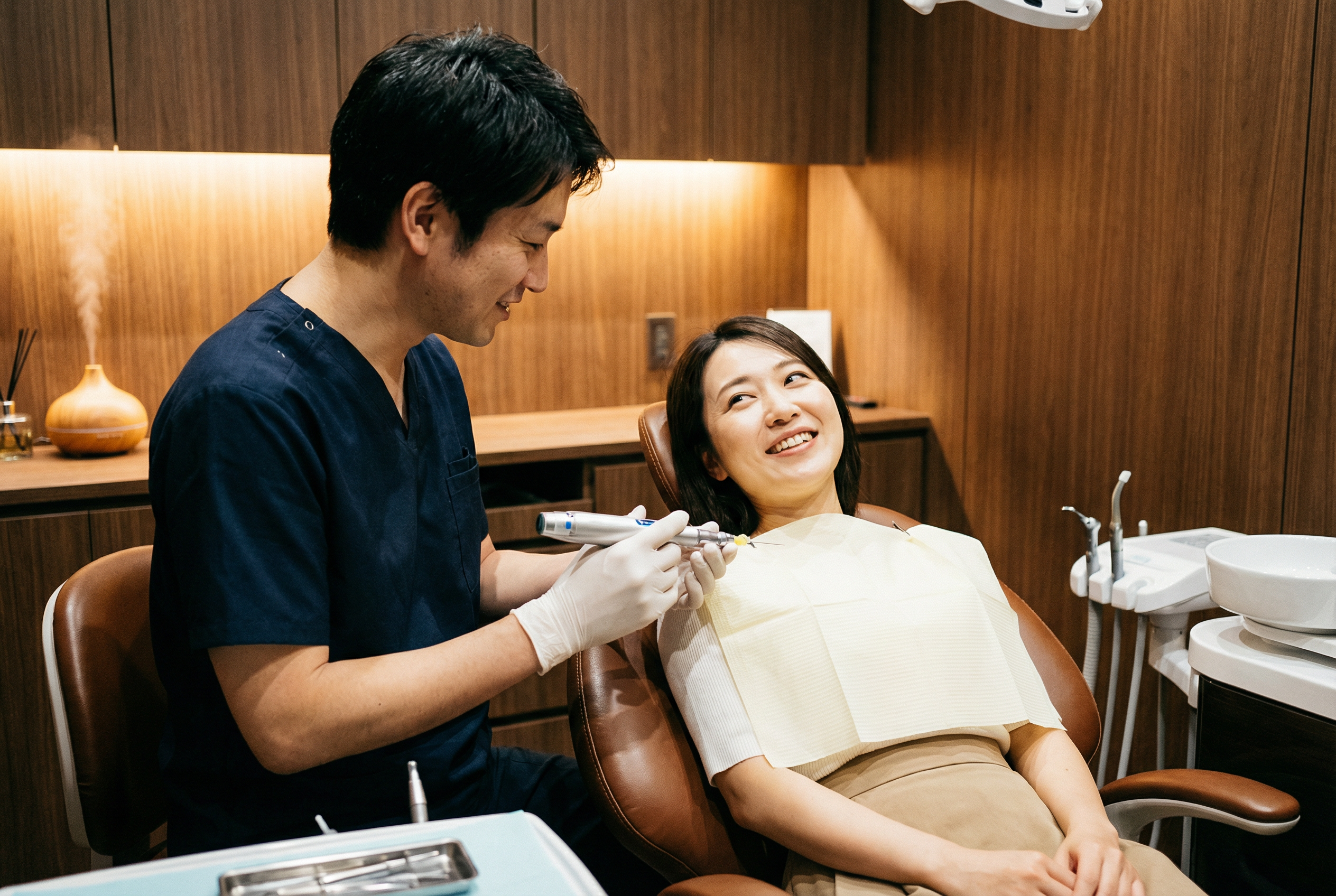 痛みの少ない治療